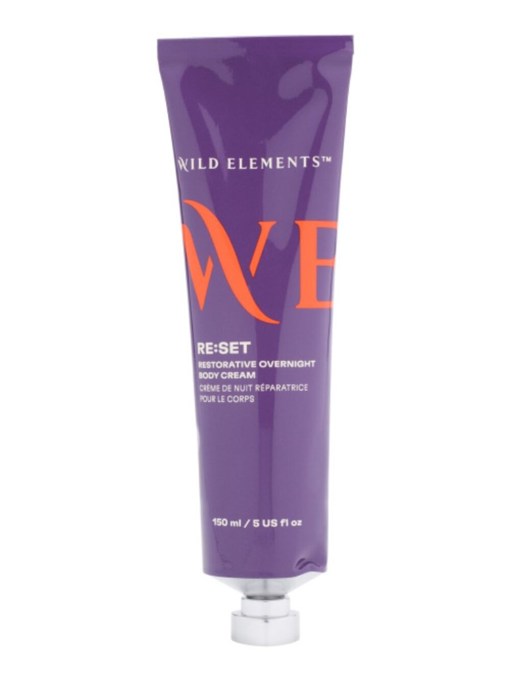Wild Elements RE:SET Restorative Overnight Body Cream. Full Size.